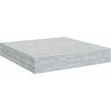  Plutajuće zidne police 4 kom boja betona 23 x 23,5 x 3,8 cm MDF | Eponuda.com