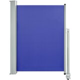 vidaXL Zložljiva stranska tenda za teraso 100x300 cm modra, (20609924) | Shoptok.si