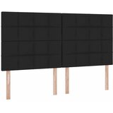  LED krevet za pohranu s madracem Crna 180 x 200 cm Tkanina | shoptok.hr