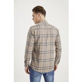 Dewberry G701 MEN'S SHIRT-BROWN | shoptok.hr