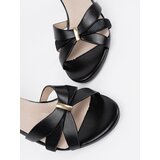 GOODIN Black heeled sandals | shoptok.hr
