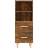  Komoda dimljeni hrast 34,5x34x90 cm konstruiran les, (20654305) | Shoptok.si