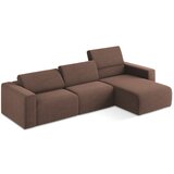 Makamii Rožnata kotna sedežna garnitura (desni kot) Kalea – | Shoptok.si