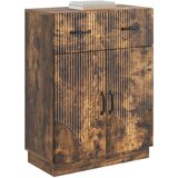  Kreveta Dimljeni hrast 66 x 34 5 x 87 cm Konstruirano drvo | shoptok.hr