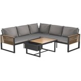 Ambia Garden LOUNGE GARNITURA akacija masivno aluminij | Shoptok.si