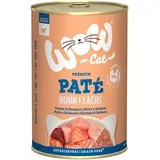 Varčno pakiranje WOW Cat Adult 12 x 400 g - Piščanec in losos