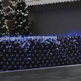 vidaXL Novoletna svetlobna mreža modra 3x3 m 306 LED lučk | Shoptok.si