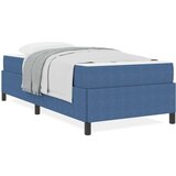  Krevetna konstrukcija Plava 90 x 200 cm Baršunasta tkanina | shoptok.hr