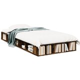 Furnova Posteljni okvir dimljeni hrast 75x190 cm inženirski les, (21938976) | Shoptok.si