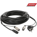 Kabal PD Connex, CX10-15 AUDIO COMBI CABLE SCHUKO – XLR F / IEC F – XLR M 10M, 176.749 | Eponuda.ba