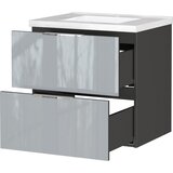 Germania Siva stenska omarica za pod umivalnik v sijajnem dekorju 61x61 cm Celano – | Shoptok.si