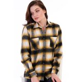 Dewberry Z6724 WOMEN'S SHIRT-MUSTARD | shoptok.hr