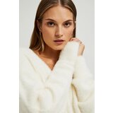 Marisse Women's Sweater Z-Sw-4569 Off White | Shoptok.si