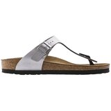 Birkenstock Sandali & Odprti čevlji Gizeh BS Regular - Silver Srebrna | Shoptok.si