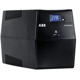 UPS ABB PowerValue 11LI Up 600VA 360W/Simulated Sine Wave/4 x IEC 320 C13 USB i RJ45 Serial