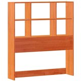 vidaXL Krevet s regalom za knjige bez madraca 75 x 190 cm od borovine | shoptok.hr