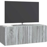TV ormar za zid 78,5 x 31 x 30 cm Siva Sonoma Konstruirano drvo | Eponuda.com