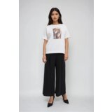 Marisse Cotton Blouse With Print, White | ePonuda.com