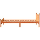  Okvir kreveta bez madraca voštano smeđi 75 x 190 cm od borovine | shoptok.hr