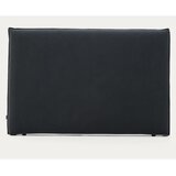 Kave Home Antracitno sivo oblazinjeno vzglavje 180x118 cm Jaira – | Shoptok.si