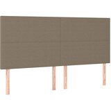  Krevet s oprugama i madracem smeđesivi 200x200 cm od tkanine | shoptok.hr