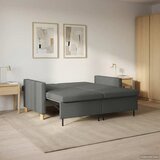  Krevet-sofa na razvlačenje Tamnosiva Tkanina | shoptok.hr
