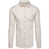 DStreet Koszula męska casualowa beżowa | shoptok.hr