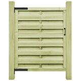  Vrtna vrata od impregnirane borovine 100 x 125 cm zelena | Eponuda.ba