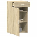  Komoda boja hrasta sonome 50 x 42,5 x 93 cm konstruirano drvo | shoptok.hr