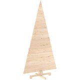  Drveno božićno drvce KOTKA 210 cm Masivna borovina Prirodno | shoptok.hr