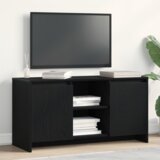 TV ormar Crni hrast 102 x 37,5 x 52,5 cm Konstruirano drvo | Eponuda.com