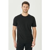 AC&Co / Altınyıldız Classics Men's Black Slim Fit Slim Fit 100% Cotton Crew Neck Pocket T-Shirt. Cene