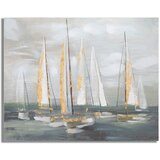 Mauro Ferretti Slika 100x80 cm Gold Boat - Mauro Ferretti Cene