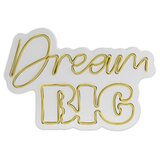 WALLXPERT dekorativna plastična led rasveta dream big yellow | ePonuda.com