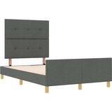  Postelja Temno Siva 120x190 cm Tekstil, (22049159) | Shoptok.si