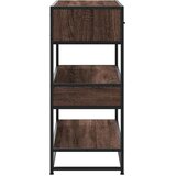  Konzolni stol boja hrasta 90x35x80 cm konstruirano drvo | shoptok.hr