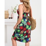 Resti Black and green women's dress with print- Clothing | Eponuda.ba
