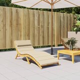 vidaXL Blazina za ležalnik bež 180x60x3 cm oxford tkanina Cene