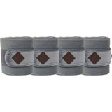 Kentucky Horsewear Polar flis povoji "Basic Velvet" - siva Cene