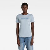 G-star T-shirt - RAW. Slim R T WMN Blue Cene