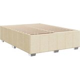 Krevet s oprugama i madracem krem 160x200 cm od tkanine | shoptok.hr