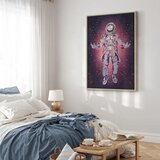  Slika - Lonely Traveler (1 Part) Vertical 60x90 U prirodnom drvenom okviru | shoptok.hr