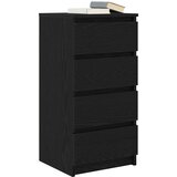  Komoda crni hrast 37,5x35x76 cm konstruirano drvo | shoptok.hr