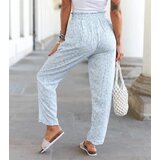UR/CEO Blue floral wide pants Ippocrate | Shoptok.si
