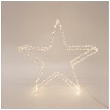  LED spoljašnja božićna dekoracija 140xLED/2,1W/230V IP44 topla bela zvezda 60 cm | Eponuda.com