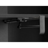 Støraa Črna garderobna omara v hrastovem dekorju 65x180 cm Rocco – | Shoptok.si