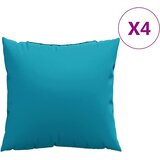  Jastuci za sofu 4 kom. plavi 50x50 cm tkanina | shoptok.hr