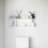 YAMAZAKI Bijela metalna polica 90 cm – | shoptok.hr