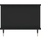  Stolić za kavu crni 90x50x40 cm od konstruiranog drva | shoptok.hr