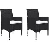  5-dijelni vrtni blagovaonski set crni | shoptok.hr